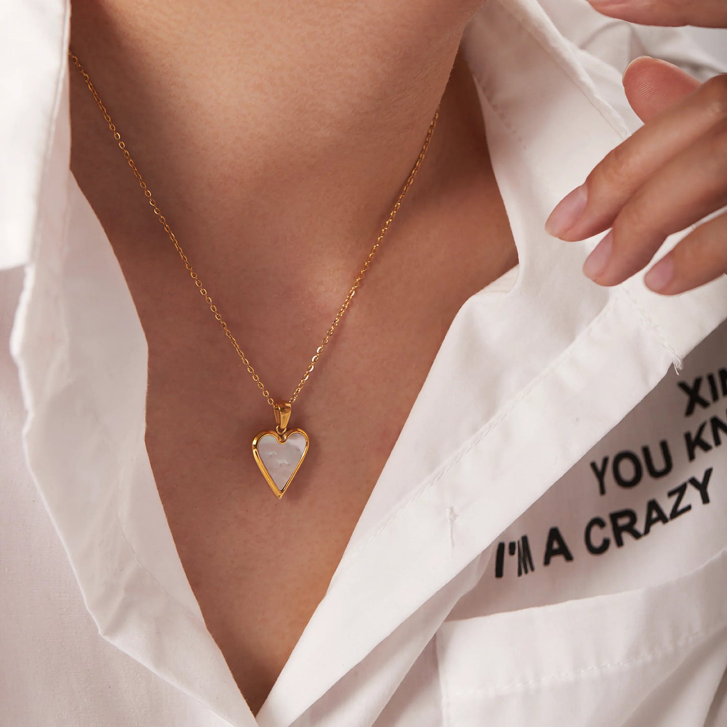 [Gaonasi]Blythe Heart Necklace