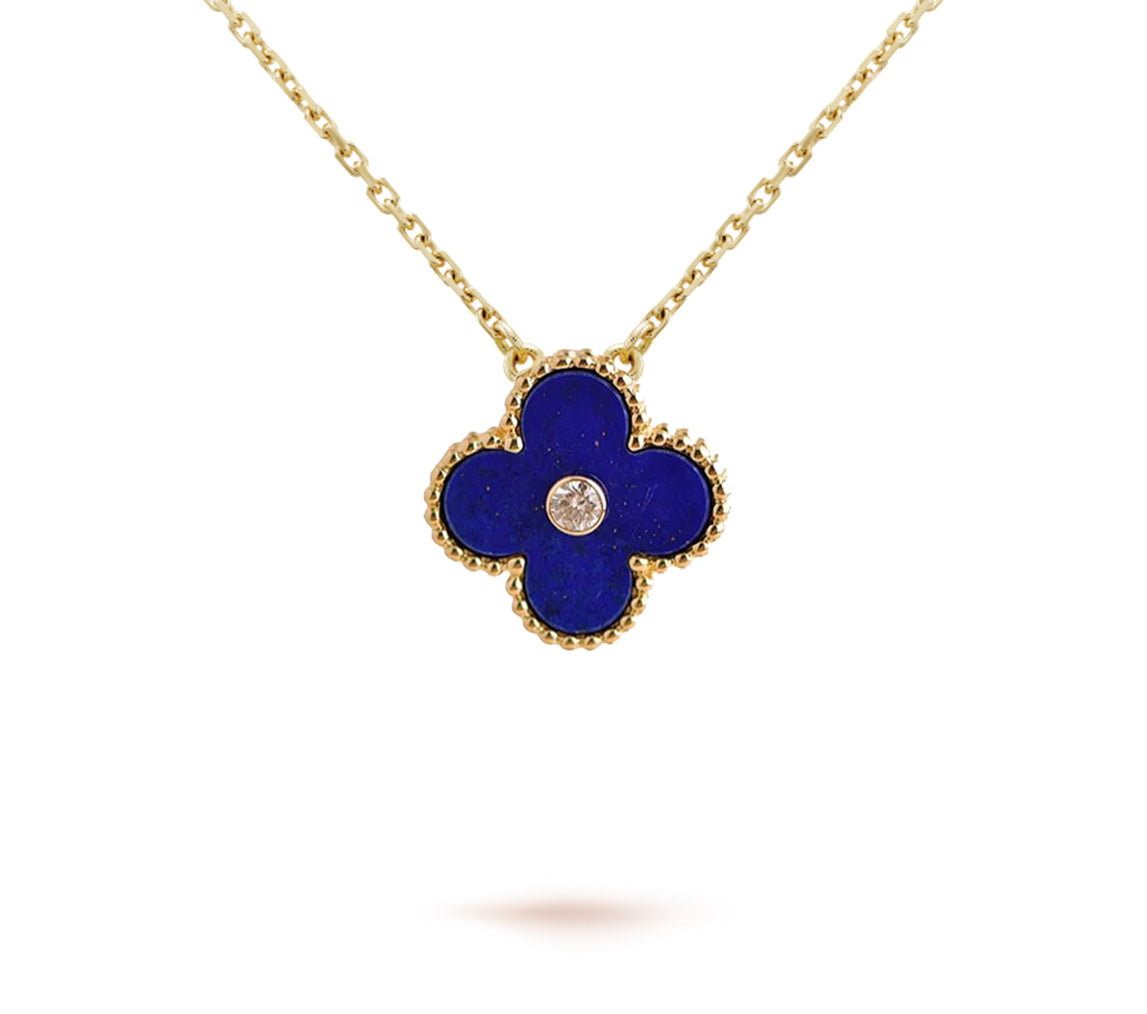 [Gaonasi]CLOVER 15MM CHRISTMAS LIMITED EDITION SINGLE FLOWER NECKLACE