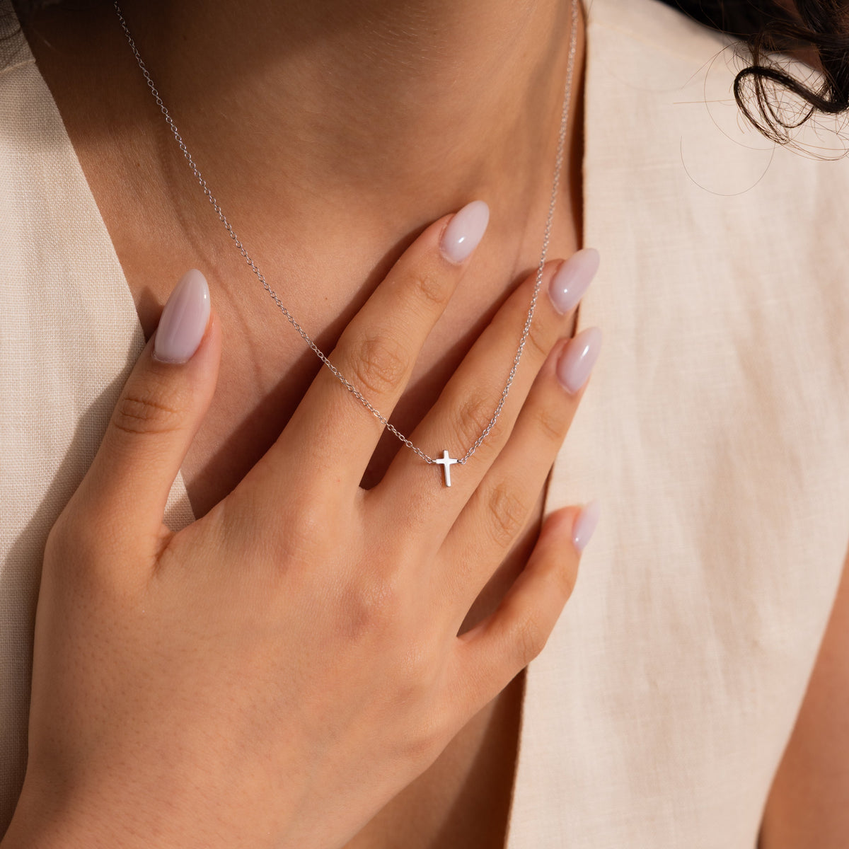 Dainty Cross Necklace