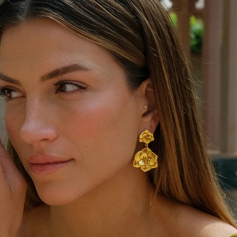 [Gaonasi]Thelma Gold Earrings