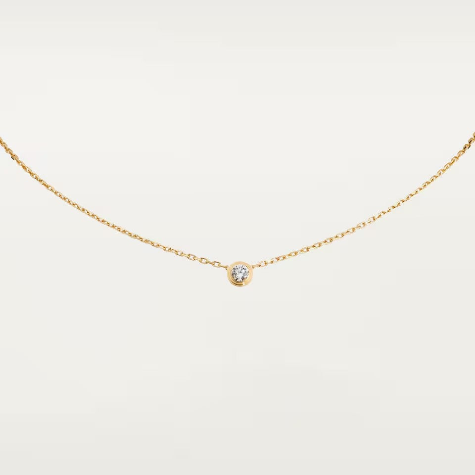 [Gaonasi Jewelry]DAMOUR DIAMOND NECKLACE