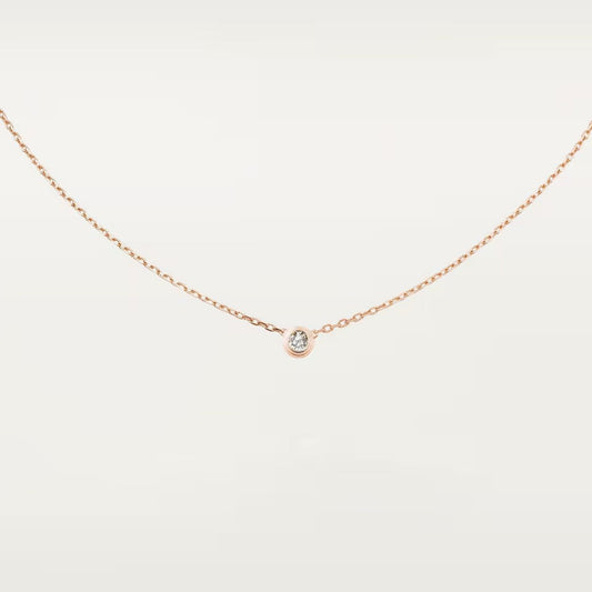[Gaonasi Jewelry]DAMOUR DIAMOND NECKLACE