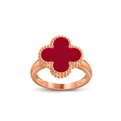 [Gaonasi]CLOVER RING ROSE GOLD COLLECTION