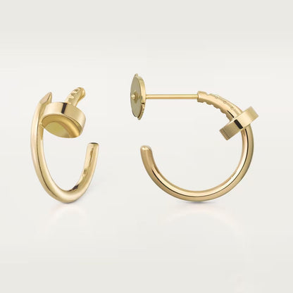 [Gaonasi Jewelry]JUSTE NO DIAMOND SMALL EARRINGS