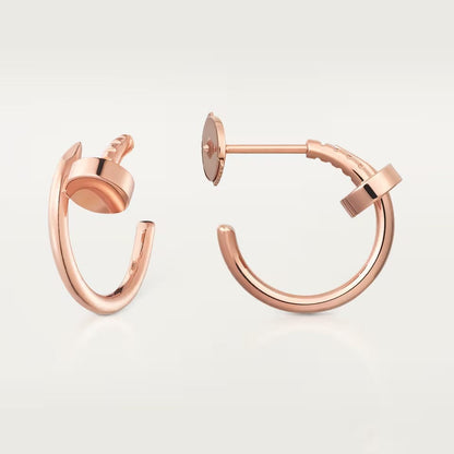 [Gaonasi Jewelry]JUSTE NO DIAMOND SMALL EARRINGS