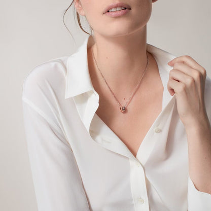[Gaonasi Jewelry]LOVE 6 DIAMOND PENDANT NECKLACE