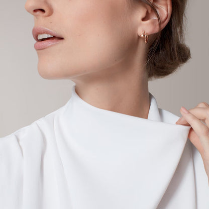 [Gaonasi Jewelry]JUSTE NO DIAMOND SMALL EARRINGS