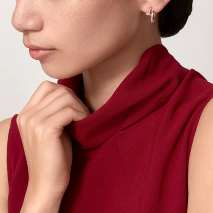 [Gaonasi Jewelry]JUSTE FULL DIAMOND SMALL EARRINGS