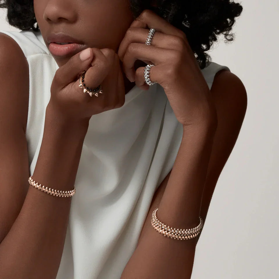 [Gaonasi Jewelry]CLASH  BRACELET 8MM DIAMONDS