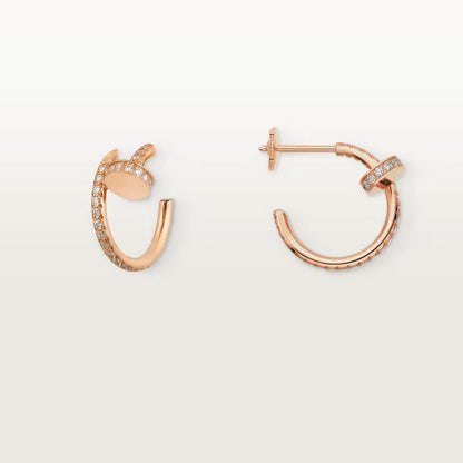 [Gaonasi Jewelry]JUSTE FULL DIAMOND SMALL EARRINGS