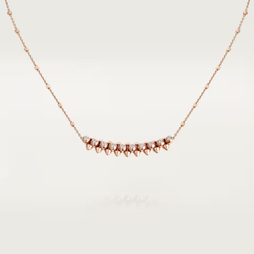 [Gaonasi Jewelry]CLASH  MEDIUM DIAMOND NECKLACE