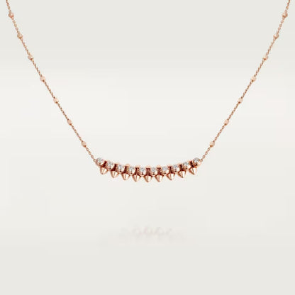 [Gaonasi Jewelry]CLASH  MEDIUM DIAMOND NECKLACE