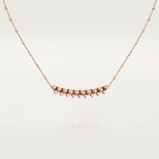 [Gaonasi Jewelry]CLASH  MEDIUM DIAMOND NECKLACE