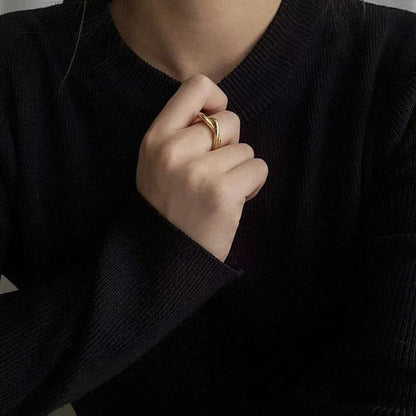 [Gaonasi]Viola Gold Ring