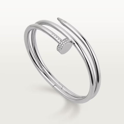 [Gaonasi Jewelry]JUSTE BRACELET 3.5MM DOUBLE ROW DIAMOND