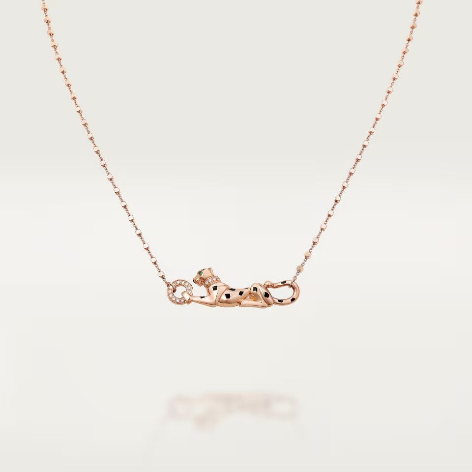 [Gaonasi Jewelry]PANTHERE FULL DIAMOND NECKLACE