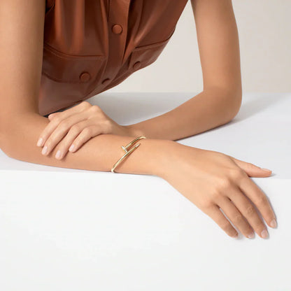 [Gaonasi Jewelry]JUSTE BRACELET 3.5MM DIAMONDS