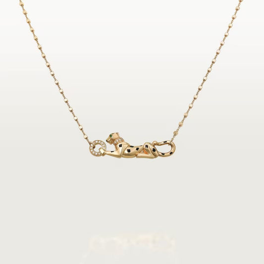 [Gaonasi Jewelry]PANTHERE FULL DIAMOND NECKLACE