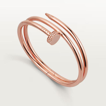 [Gaonasi Jewelry]JUSTE BRACELET 3.5MM DOUBLE ROW DIAMOND