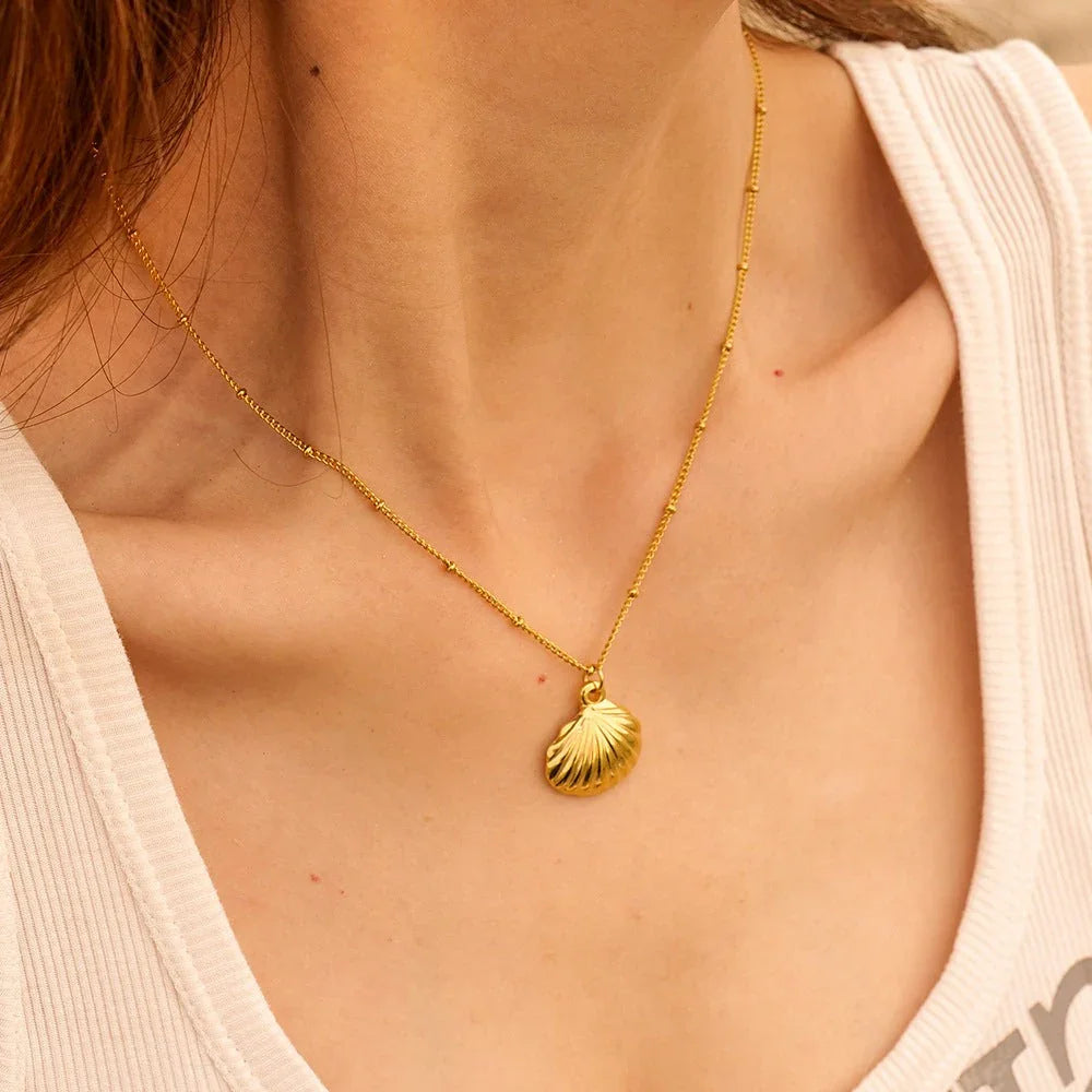[Gaonasi]Edna Gold Necklace