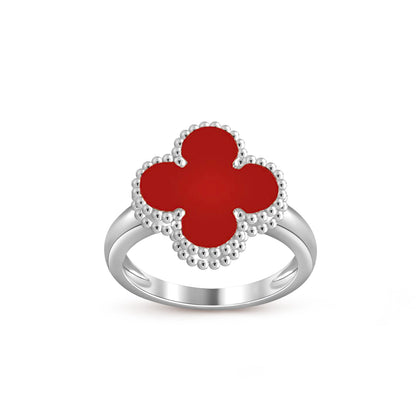 [Gaonasi]CLOVER SILVER RING COLLECTION
