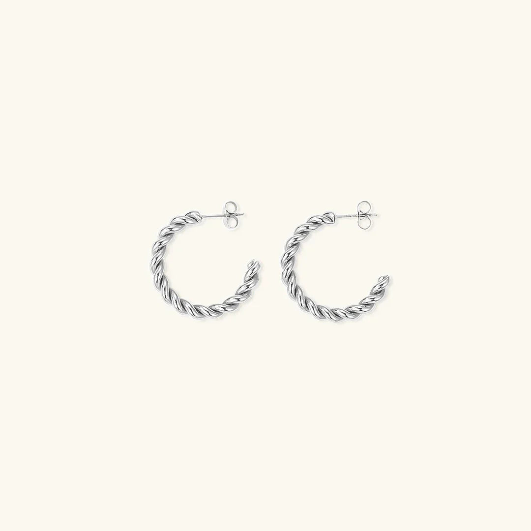 [Gaonasi]Gigi Twist Gold Earrings