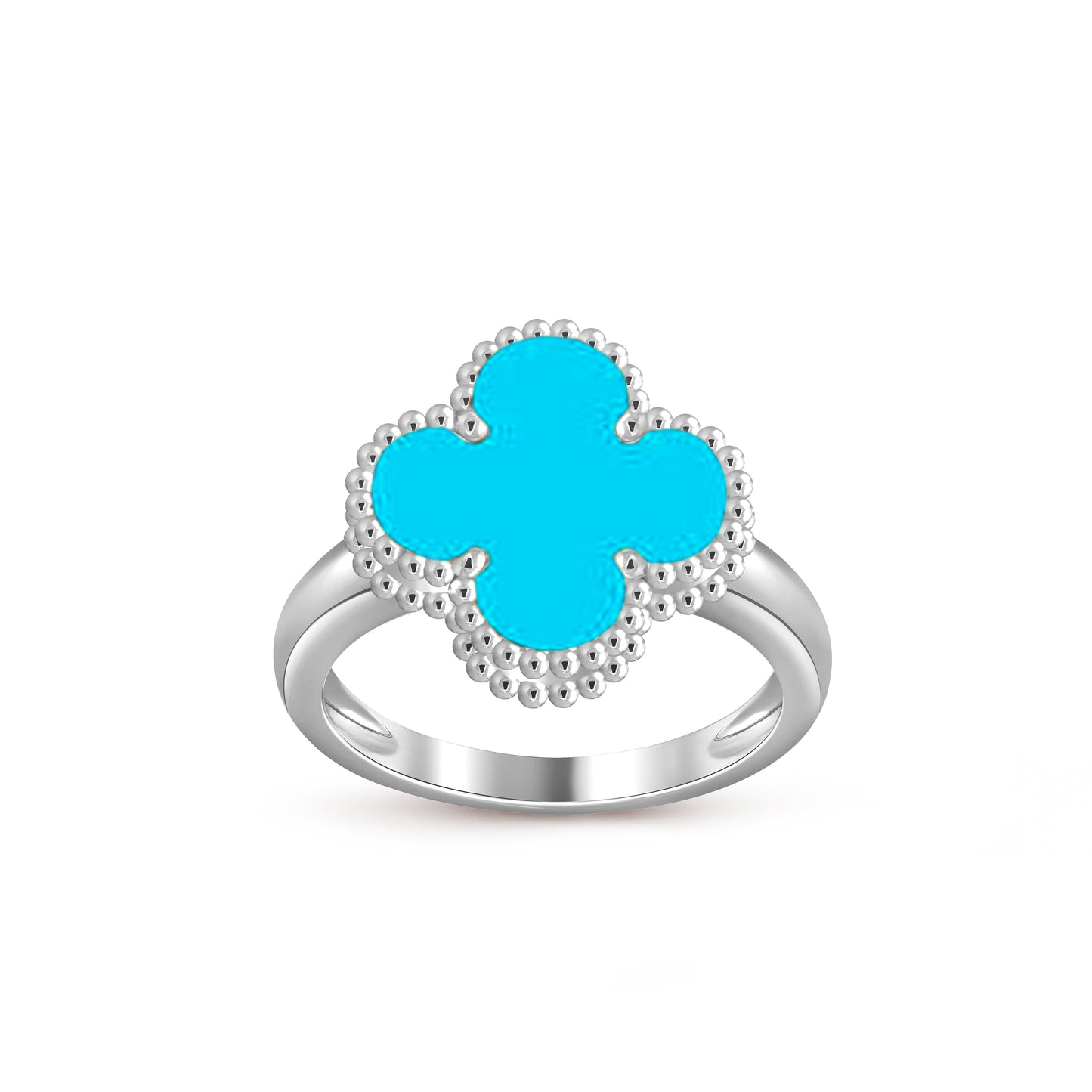[Gaonasi]CLOVER SILVER RING COLLECTION