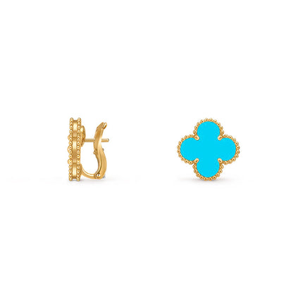 [Gaonasi]CLOVER 15MM MOP EARRINGS COLLECTION