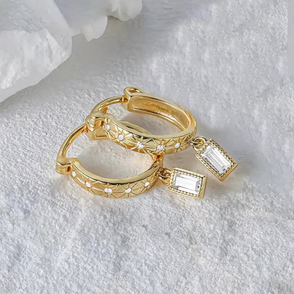 [Gaonasi]Cassidy Diamond Hoops