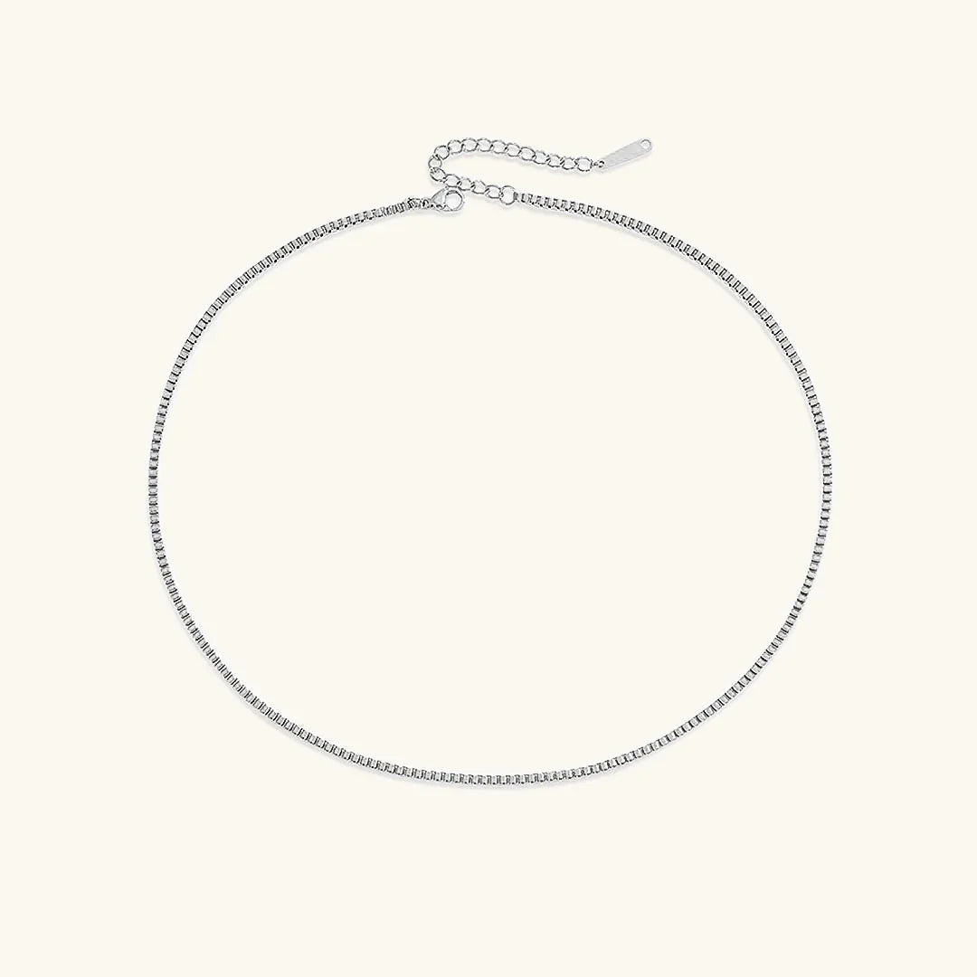 [Gaonasi]Danica Box Chain Gold Necklace