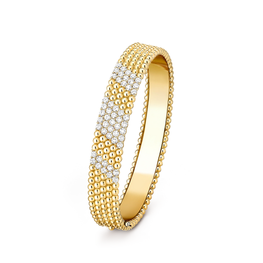 [GAONASI]  FIVE-ROW DIAMOND BRACELET