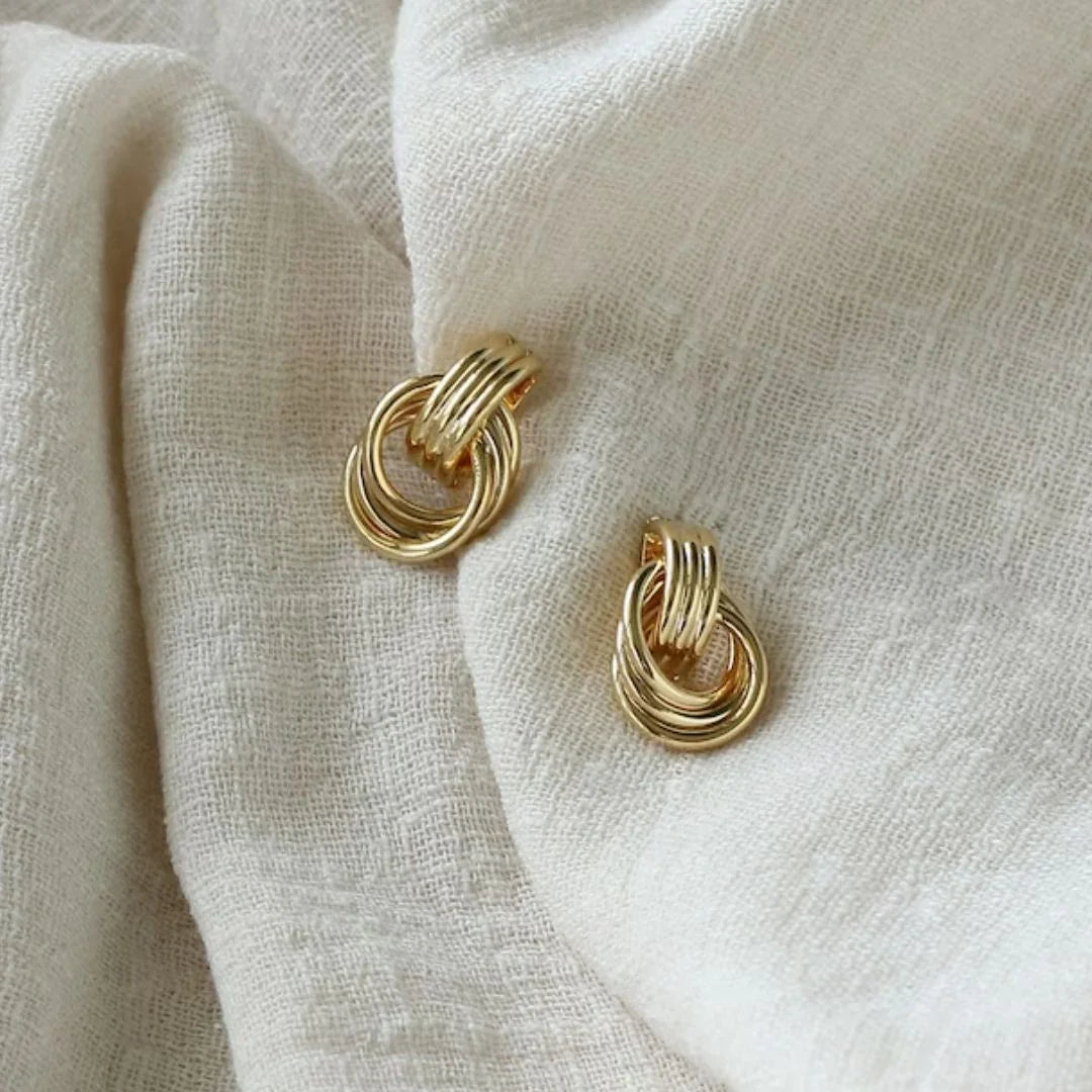[Gaonasi]Luna Layered Hoop Earrings