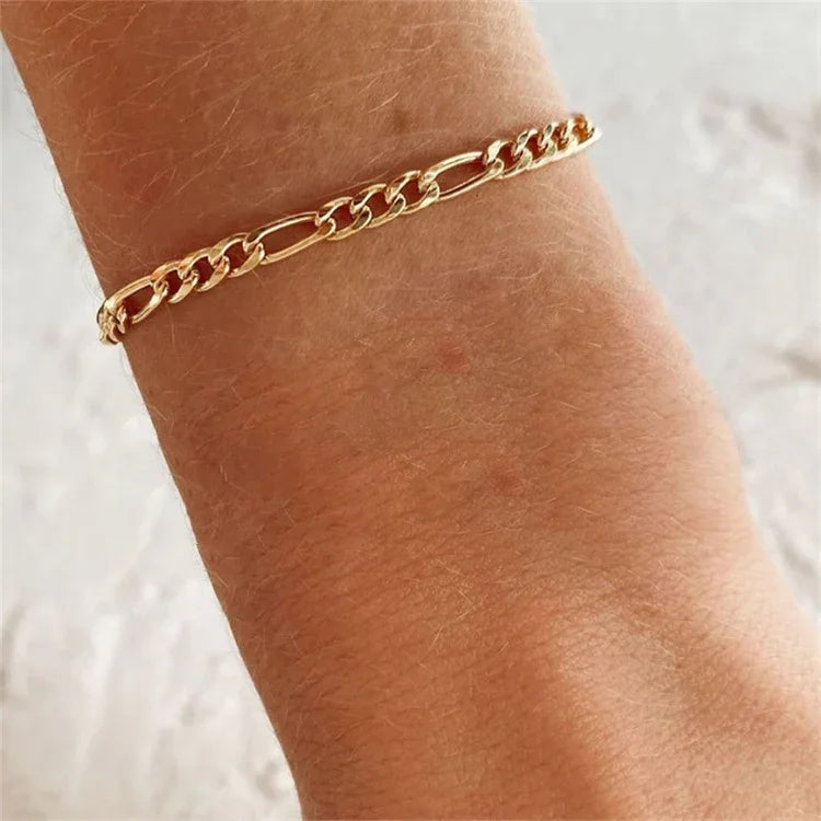 [Gaonasi]Saturn Gold Chain Bracelet