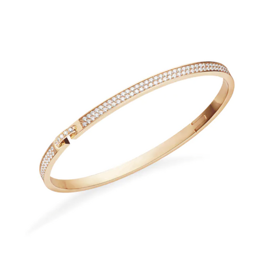 [Gaonasi]LIENS VIDENCE DIAMOND PAVED BRACELET