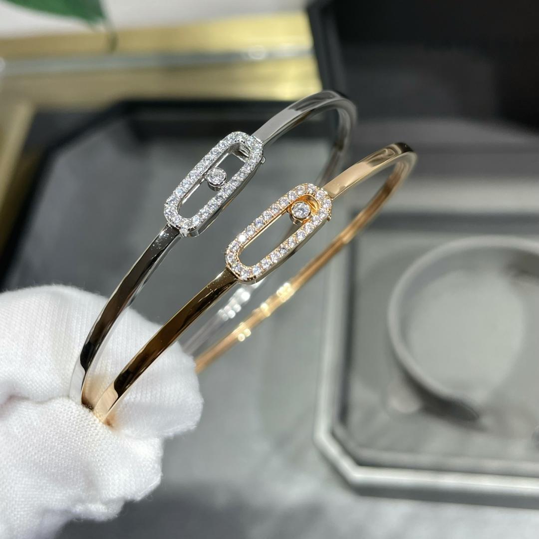 [Cadisa]Move Uno pavé flex bangle medium