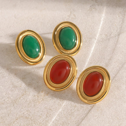 [Gaonasi]Fresca Gemstone Earrings