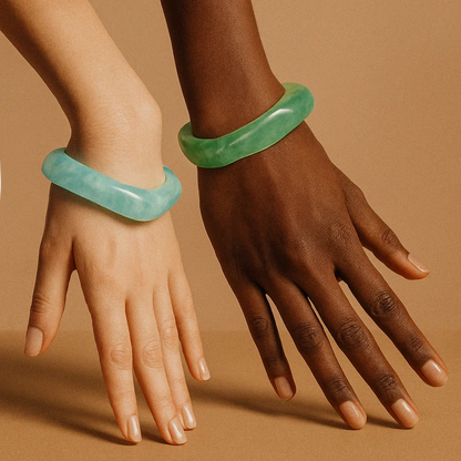 [Gaonasi]Avaria Acrylic Bangle