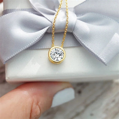 [Gaonasi]Amelia Birthstone Necklace