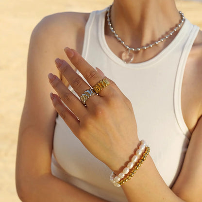 [Gaonasi]Elena Gold Ring