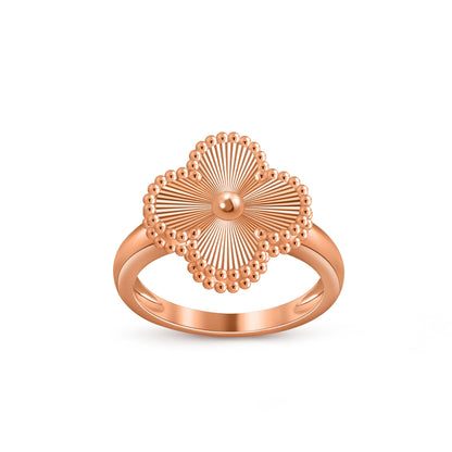 [Gaonasi]CLOVER RING ROSE GOLD COLLECTION