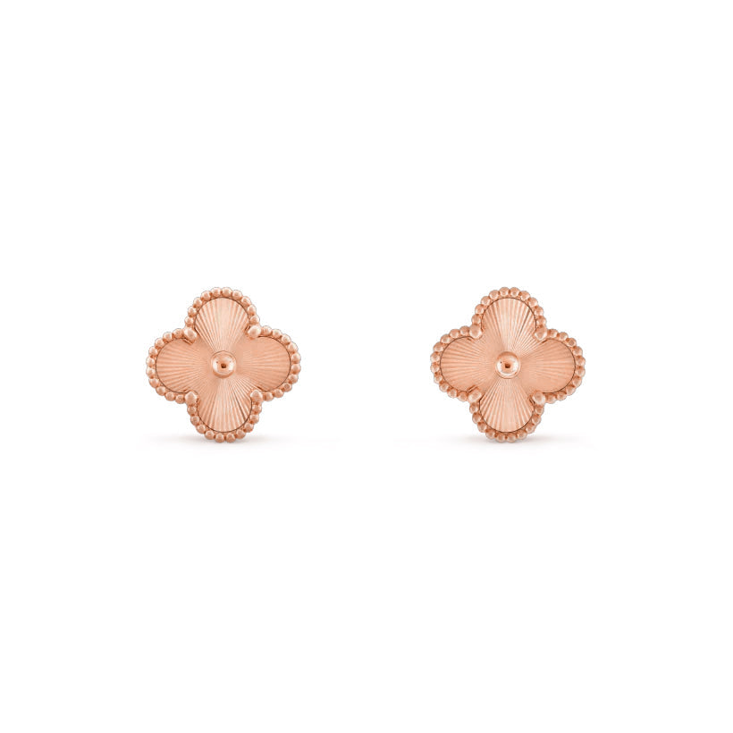 [Gaonasi]CLOVER 15MM EARRINGS COLLECTION