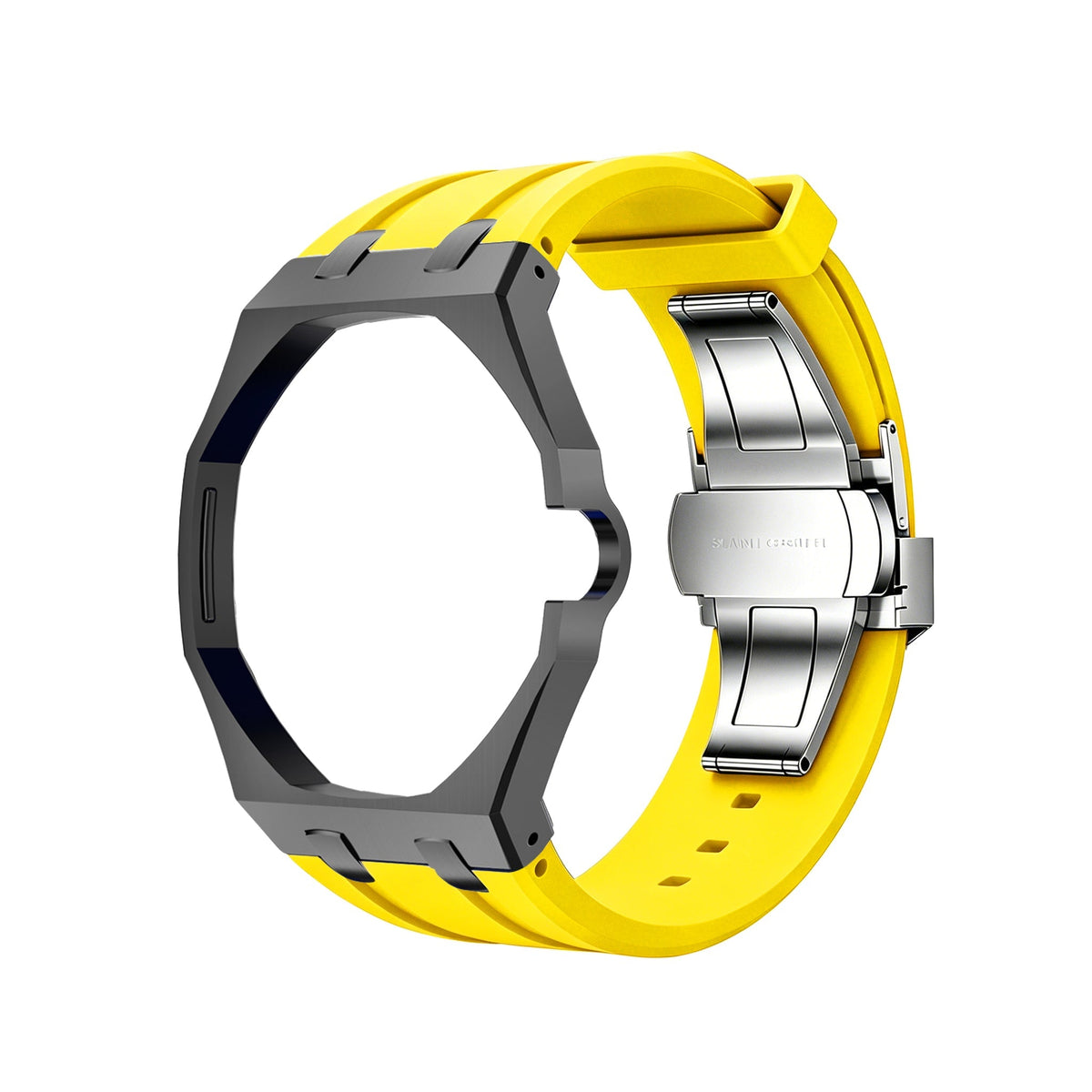 Royal Oak Pop Black Steel Case & Silicone Strap