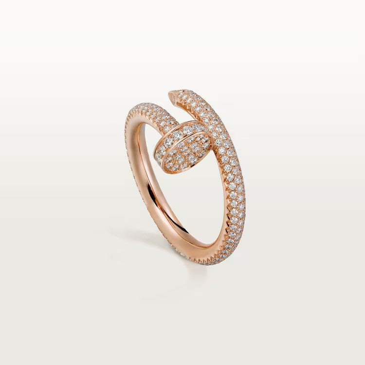 [Gaonasi Jewelry]JUSTE RING 2.6MM FULL DIAMOND