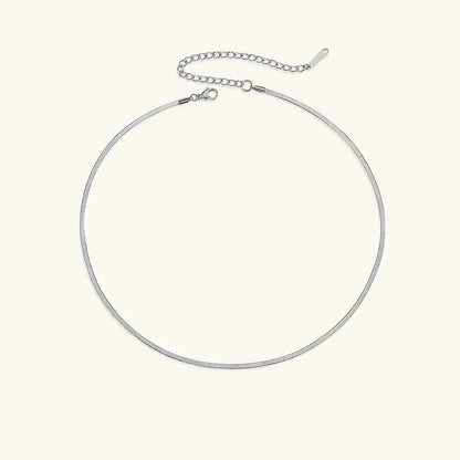 [Gaonasi]Elizabeth Gold Herringbone Necklace