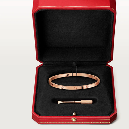 [Gaonasi Jewelry]LOVE BRACELET 3.65MM 6 DIAMONDS