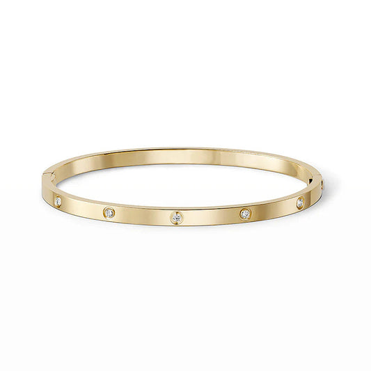 [Gaonasi Jewelry]LOVE BRACELET 3.65MM 10 DIAMONDS