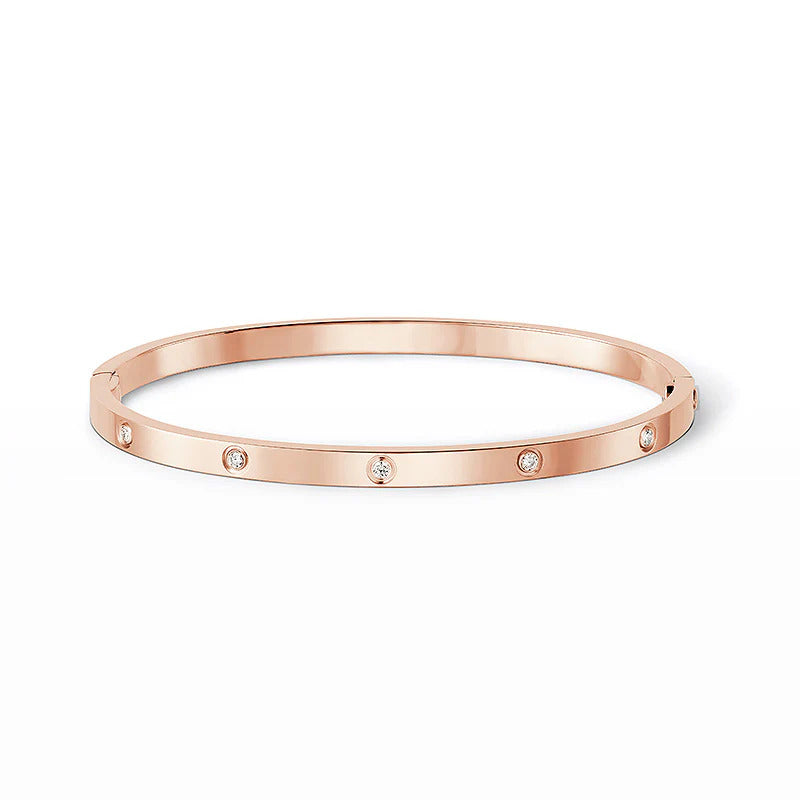 [Gaonasi Jewelry]LOVE BRACELET 3.65MM 10 DIAMONDS