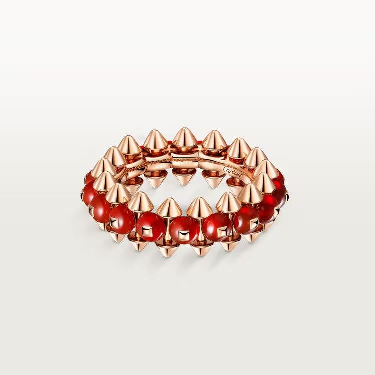 [Gaonasi Jewelry]CLASH 7.9MM AGATE CHALCEDONY RING