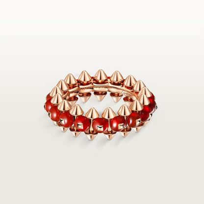 [Gaonasi Jewelry]CLASH 7.9MM AGATE CHALCEDONY RING