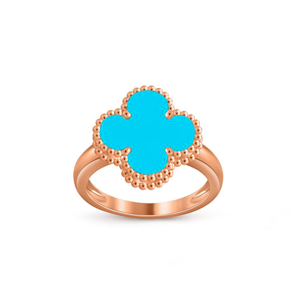 [Gaonasi]CLOVER RING ROSE GOLD COLLECTION